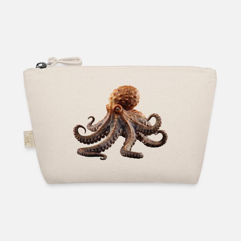 Octopuses can change color and texture Organic Pouch