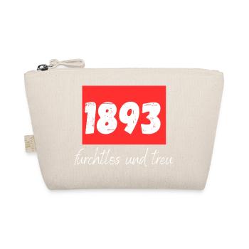1893 furchtlos und treu - Bio-Täschchen - Natur - Vorne