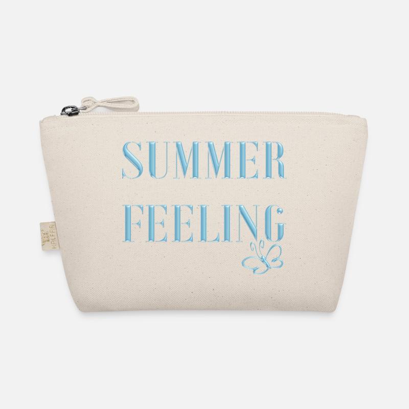 SUMMER FEELING with butterfly Organic Pouch