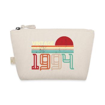 Vintage Birthday rétro sunset design - Trousse biologique - nature - Devant