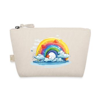 Rainbow with clouds - Organic Pouch - nature - Front