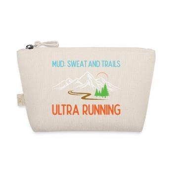 Ultra Running - Mud, Sweat and Trails - Organic Pouch - nature - Front