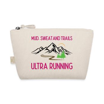 Ultra Running - Mud, Sweat and Trails - Organic Pouch - nature - Front