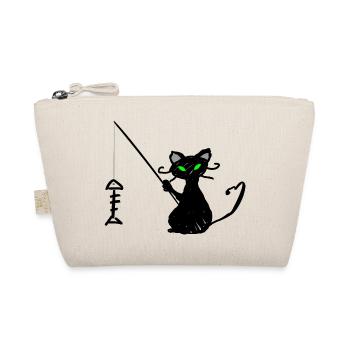 Pêcheur de chat noir - Trousse biologique - nature - Devant