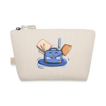 Cartable Bleu - Trousse biologique - nature - Devant