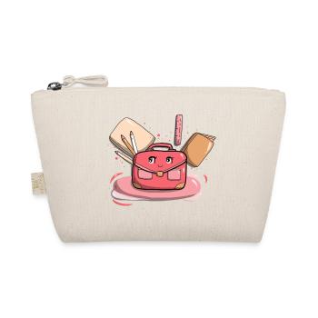 Cartable Rose - Trousse biologique - nature - Devant
