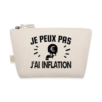 je peux pas j'ai inflation - Trousse biologique - nature - Devant