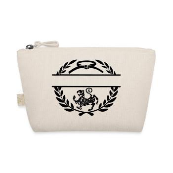 Laurel wreath with shotokan teiger and band - Organic Pouch - nature - Front