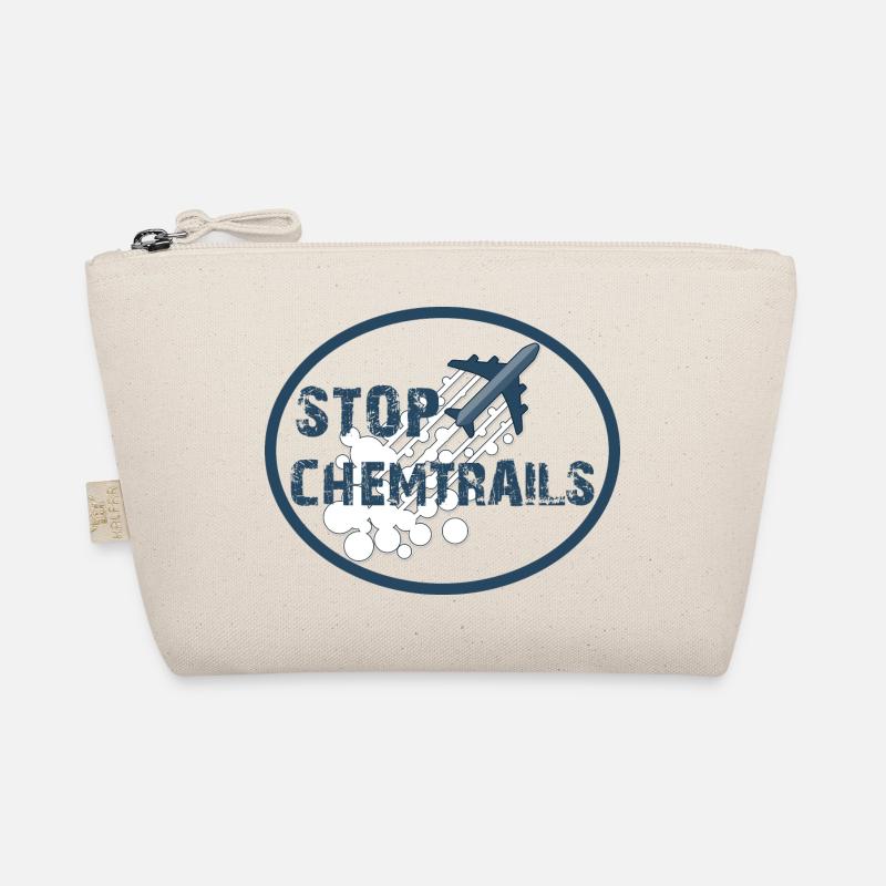 STOP CHEMTRAILS - Bio-Täschchen - Natur