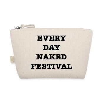 EveryDayNakedFestival - Organic Pouch - nature - Front