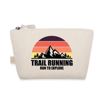 Trail Run Ultra Running Berg Trekking Laufen - Bio-Täschchen - Natur - Vorne