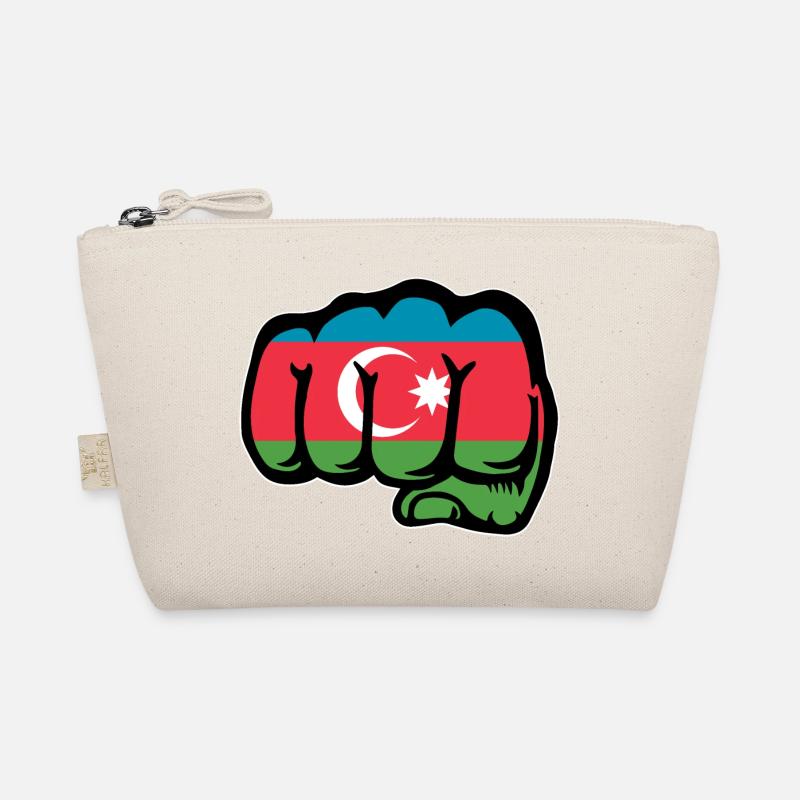 Drapeau de l’Azerbaïdjan poing main Trousse biologique