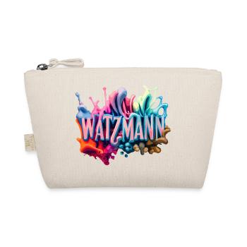 Berg Watzmann - Modern and Colorful Design - Organic Pouch - nature - Front