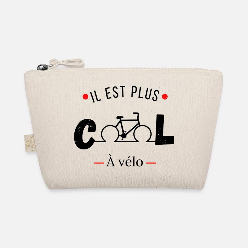 Il est plus cool à vélo -idée cadeau vélo Trousse biologique