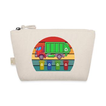 Garbage Truck Love Garbage Collection Child Boy I Gift - Organic Pouch - nature - Front