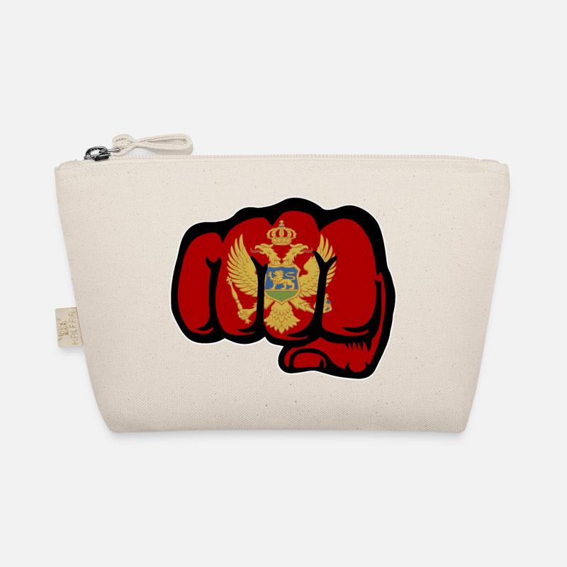 Poing du drapeau du Monténégro Trousse biologique