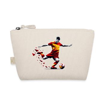 Fussball Spanien - Bio-Täschchen - Natur - Vorne