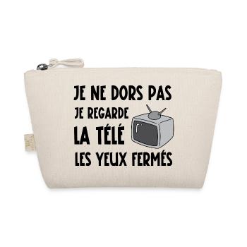 je ne dors pas - Trousse biologique - nature - Devant