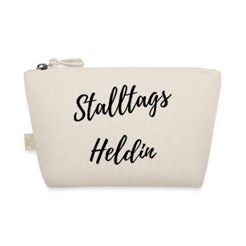 Stalltags Heldin - Bio-Täschchen - Natur - Vorne