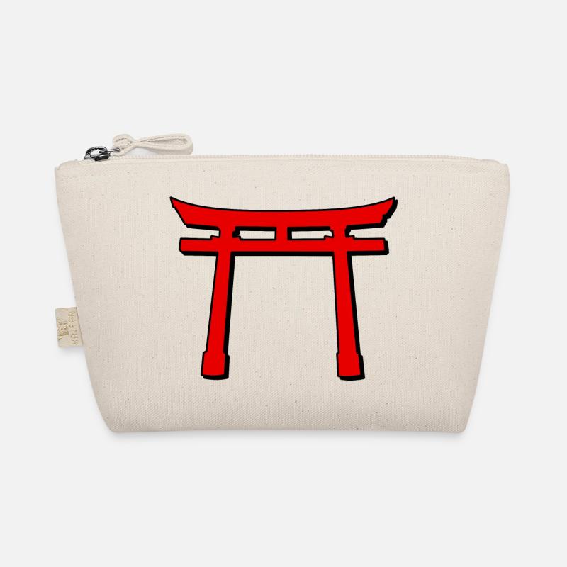 Pop Torii Gate: Digitale Freude an der Farbe Bio-Täschchen