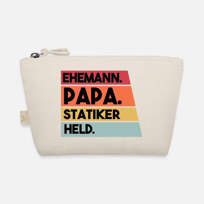 Ehemann Papa Statiker Held Bio-Täschchen