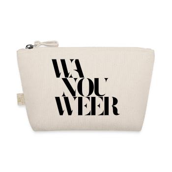 WHAT NOW AGAIN - WA NOU WEER brabant dialect - Organic Pouch - nature - Front
