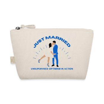 just married | Hochzeit - Bio-Täschchen - Natur - Vorne