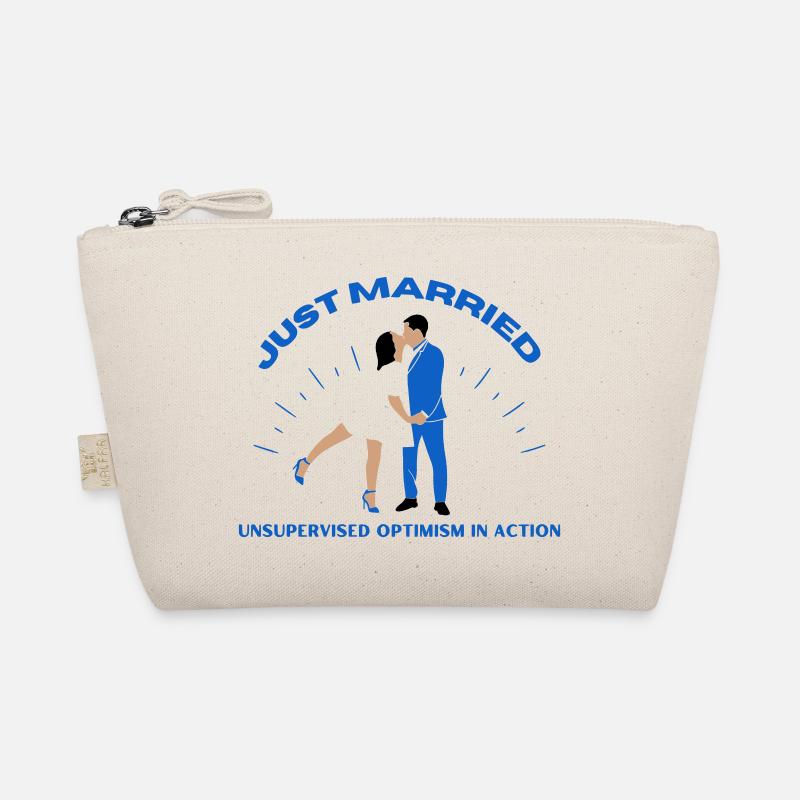 just married | Wedding Organic Pouch