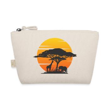 savane girage éléphant safari - Trousse biologique - nature - Devant