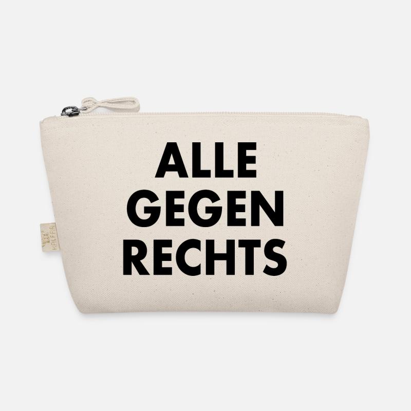 Alle gegen rechts Bio-Täschchen