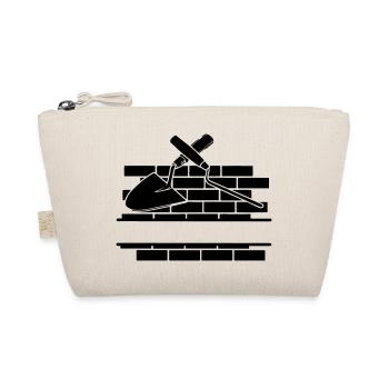 Joint nail and trowel with wall - Organic Pouch - nature - Front