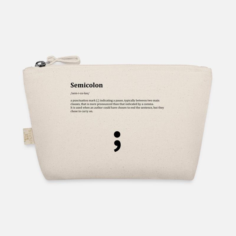 semicolon Bio-Täschchen