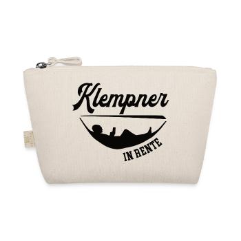 Klempner in Rente Rentner Ruhestand Klempnerei - Bio-Täschchen - Natur - Vorne