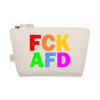 Fck afd - Bio-Täschchen - Natur - Vorne