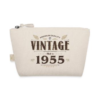 69 Years Old Vintage 1955 Limited Edition 69th - Organic Pouch - nature - Front