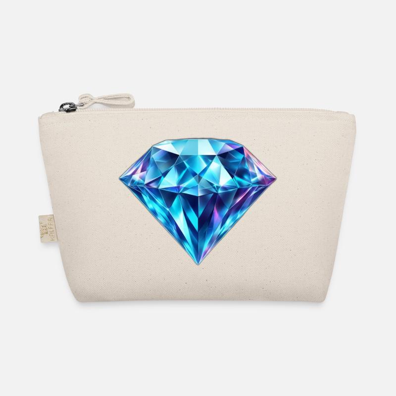 Diamant - Bio-Täschchen - Natur