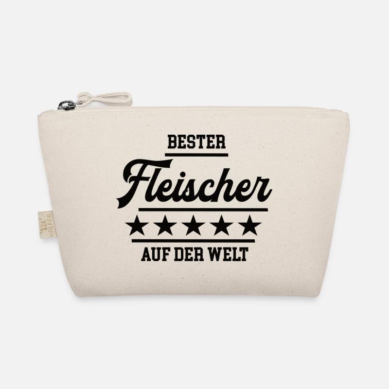 Bester Fleischer Weltbester Schlachter Fleischerei Bio-Täschchen