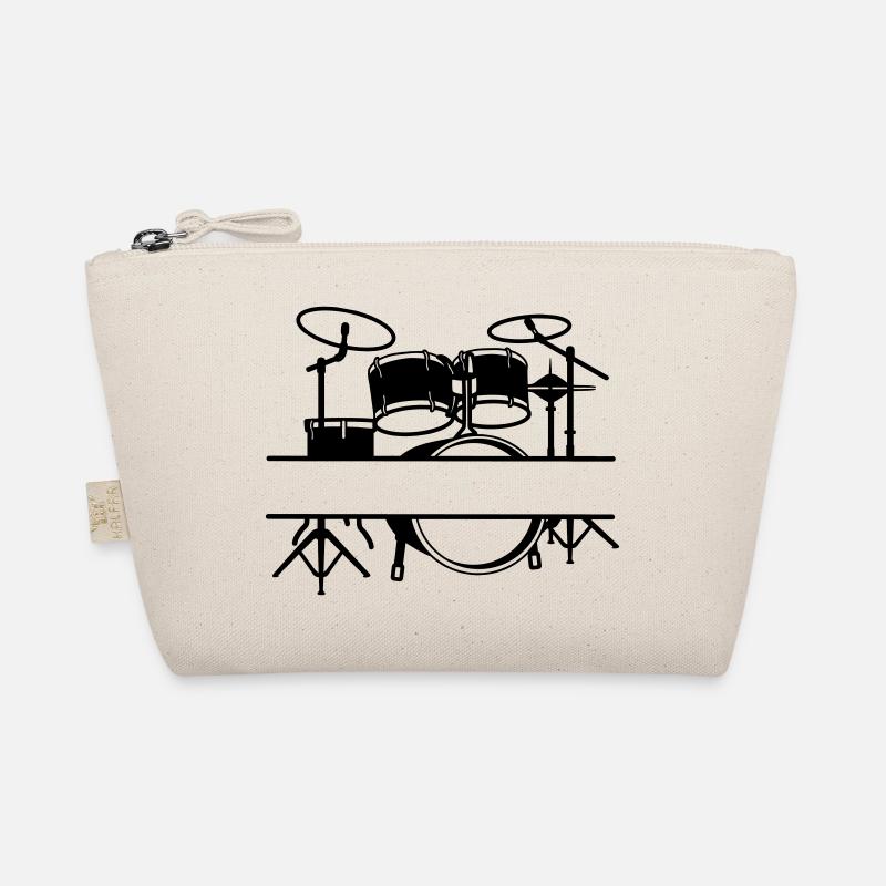 Drum Kit Nom Bannière Logo Trousse biologique
