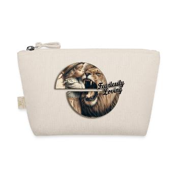 Fearlessly Loving - Organic Pouch - nature - Front