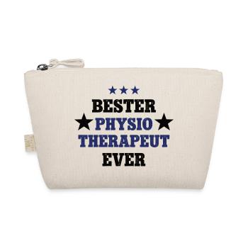Bester Physio Therapeut Physiotherapie Therapeuten - Bio-Täschchen - Natur - Vorne