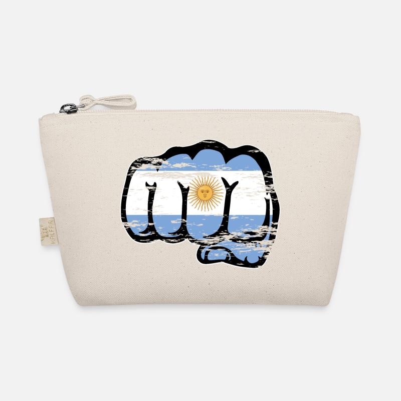 Poing du drapeau argentin utilisé Trousse biologique