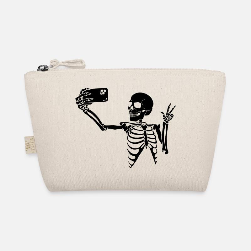 Deadly Selfie (Black) Organic Pouch