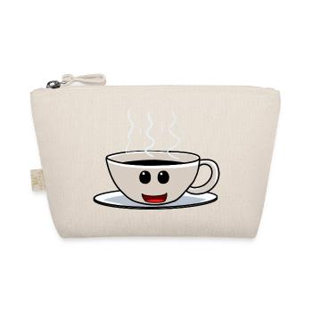 Good Morning Coffee Caffeine Coffee Mug Friendly - Organic Pouch - nature - Front