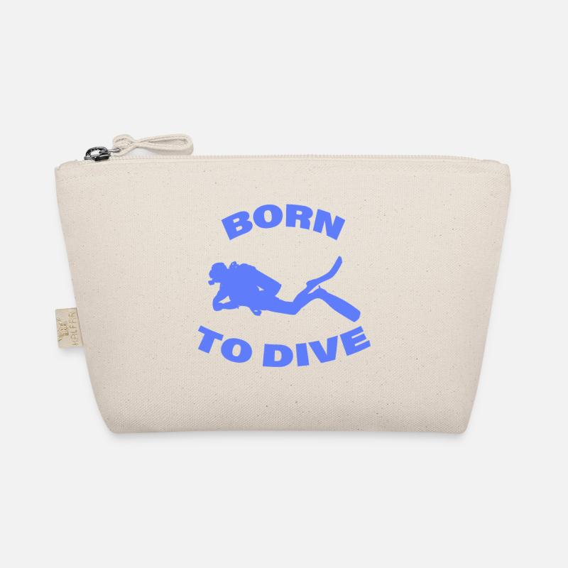 BORN TO DIVE Organic Pouch