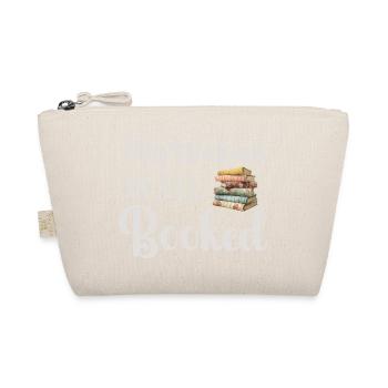 Reading Books Bookworm - Organic Pouch - nature - Front