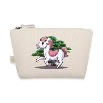 poney chevaux cheval enfants bébé enfant - Trousse biologique - nature - Devant