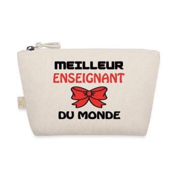 MEILLEUR ENSEIGNANT DU MONDE - Trousse biologique - nature - Devant