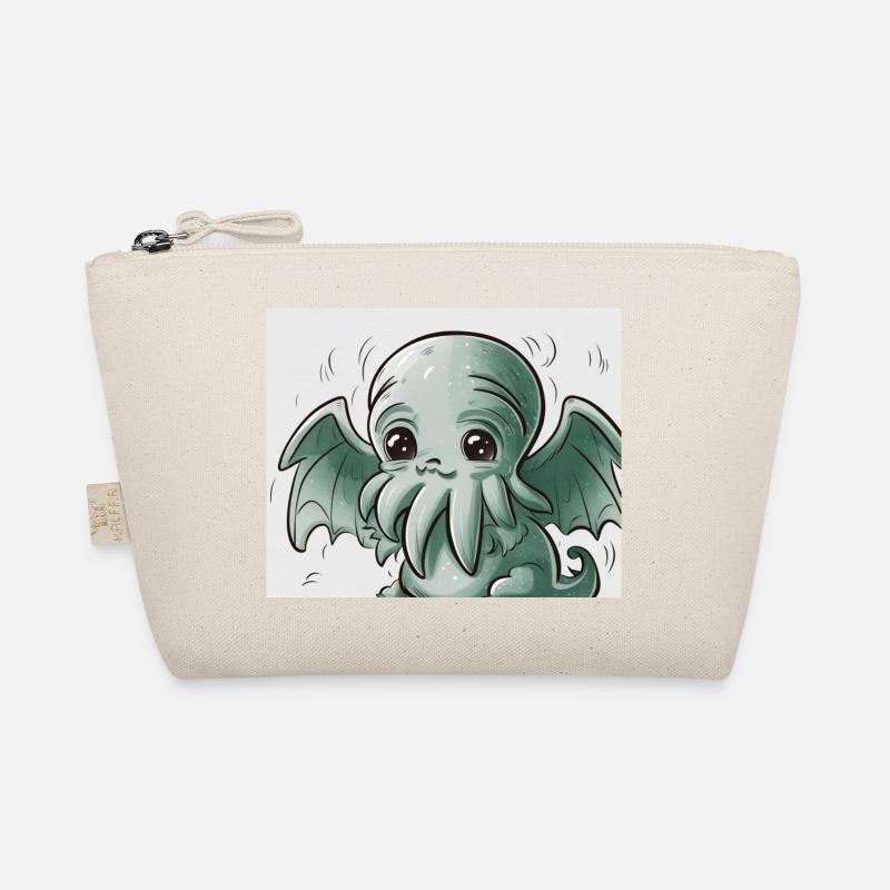 Cute Cthulhu - Organic Pouch - nature