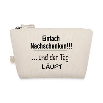 Bitte Nachfüllen! - Bio-Täschchen - Natur - Vorne