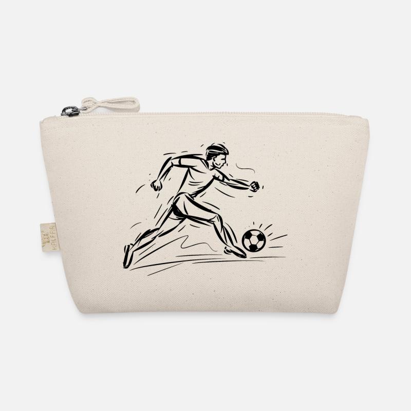 Fußballspieler Bio-Täschchen